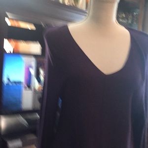 Long sleeve purple/ shark bottom 14/16